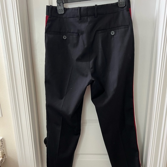Black adaptation pants with stripes on sides - Picture 3 of 5